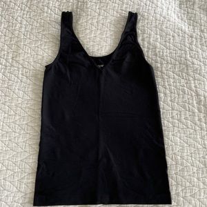 J. Crew Black Stretchy Tank in Size Small.